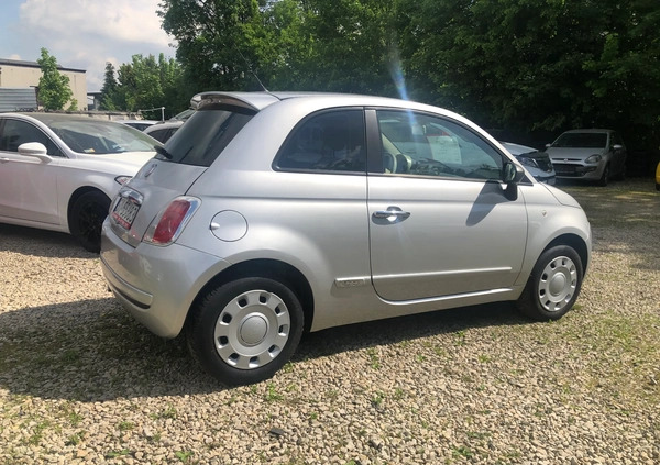 Fiat 500 cena 18500 przebieg: 148000, rok produkcji 2009 z Bychawa małe 497